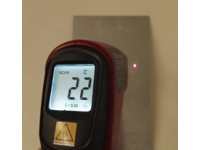 Test di temperatura della superficie (IR)